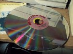 One of the two Domesday laserdiscs