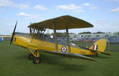 Tiger Moth G-ANTE, RAF Serial No. T6562. Owned by Paul Reading.